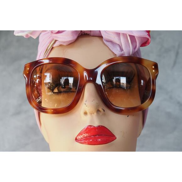 Vintage EMMANUELLE KHANH PARIS 5050 Multicolor brown Sunglasses France 1990s main image 7